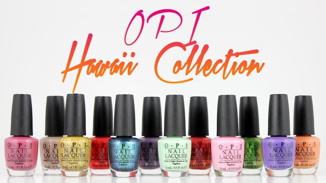 OPI Hawaii Collection Swatches - wide 1